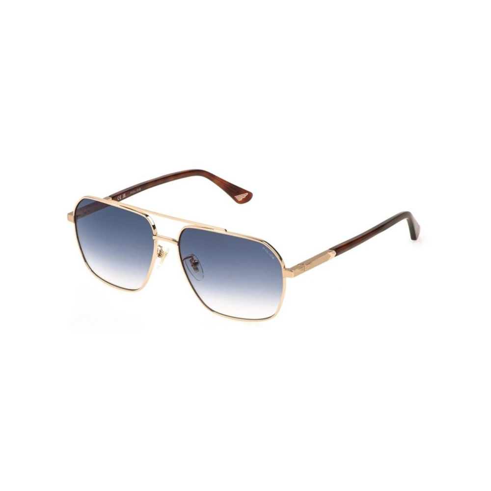 Police Men's Yellow Sunglasses, 61 Mm, Splq85 Sunglasses