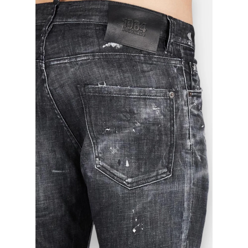 Dsquared2 Vintage Cool Guy Jeans Zwart Black Heren
