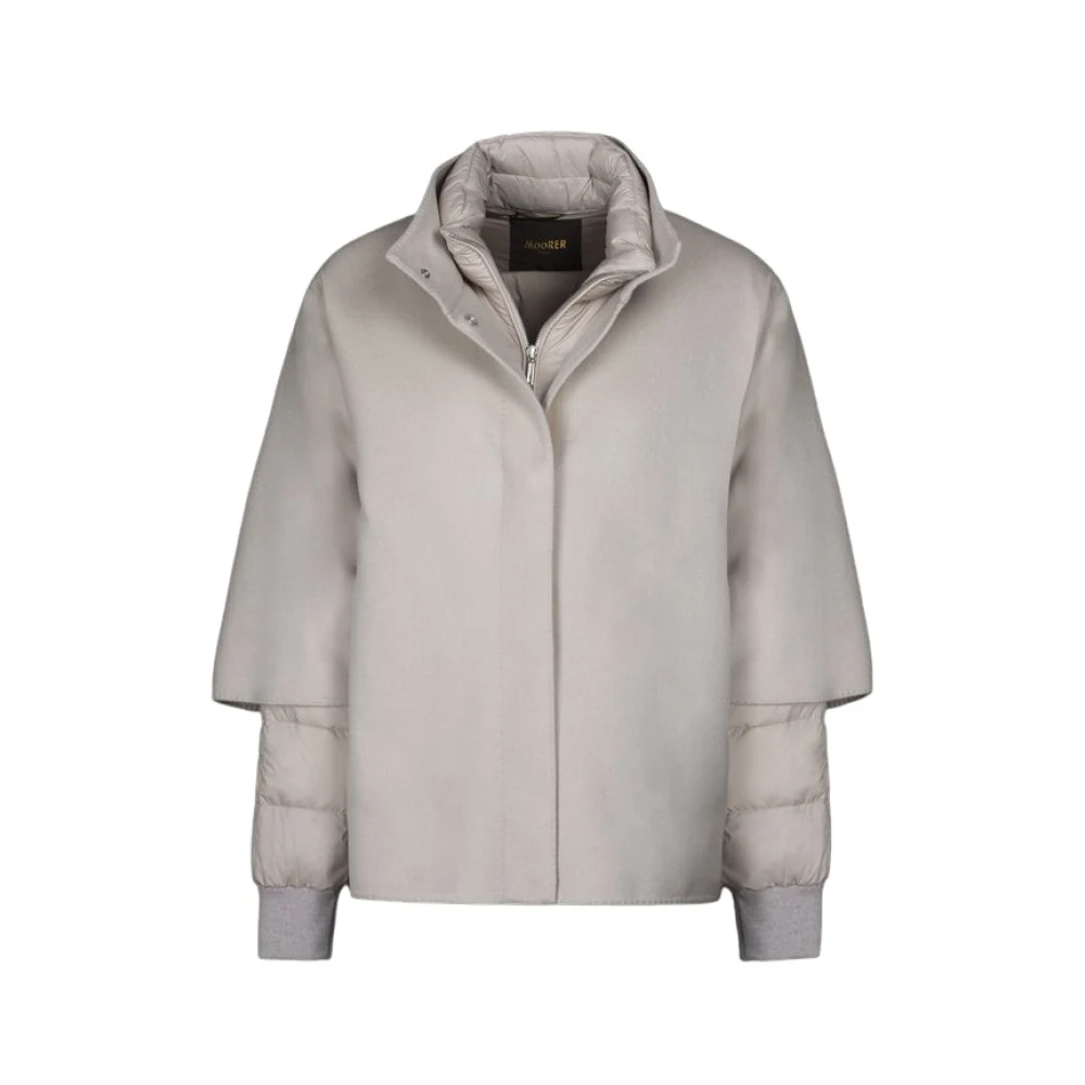 Moorer Women's Beige Down Jackets, 2XS, Resia-Cwx Jacket