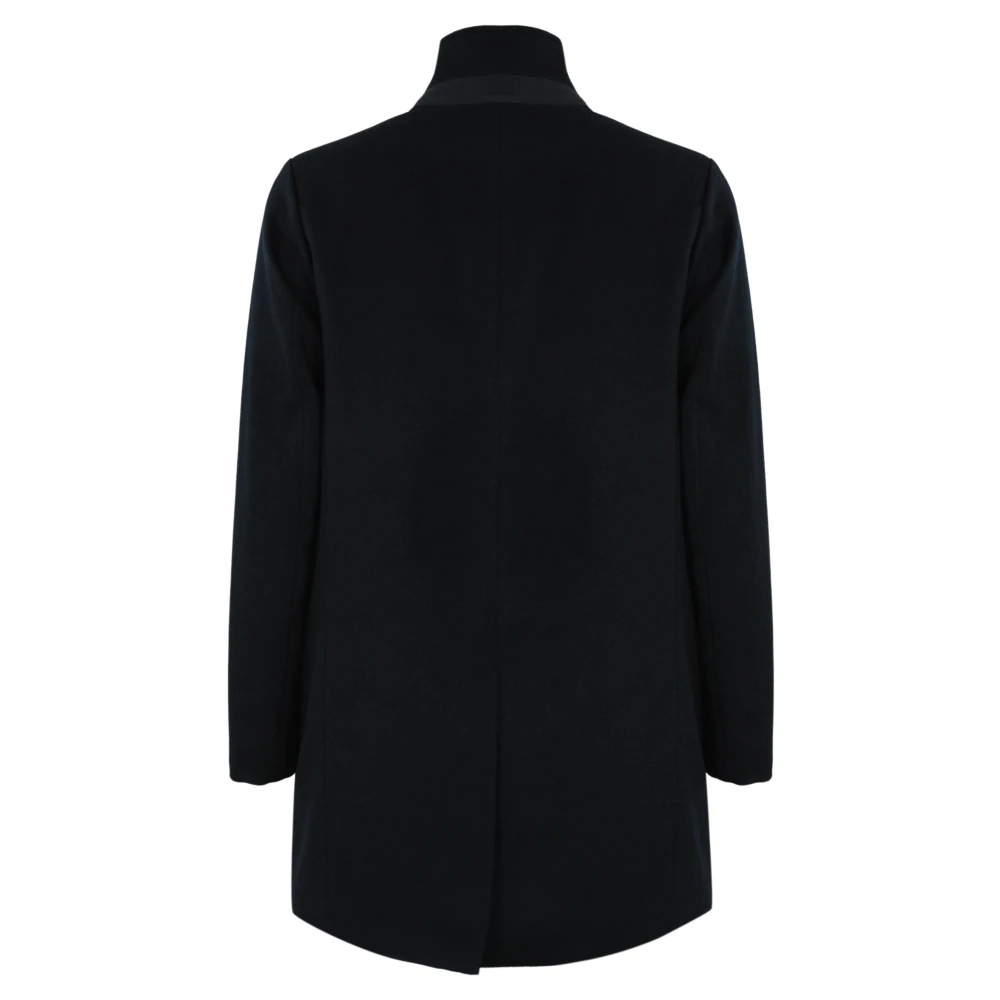 Duno Zwarte Jas Cappotto Black Heren