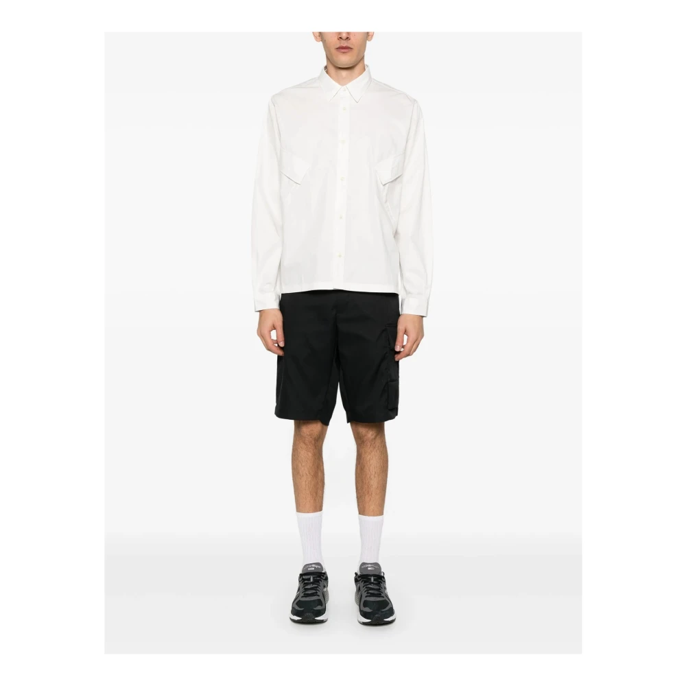 C.P. Company Zwarte Cargo Shorts Regular Fit Black Heren