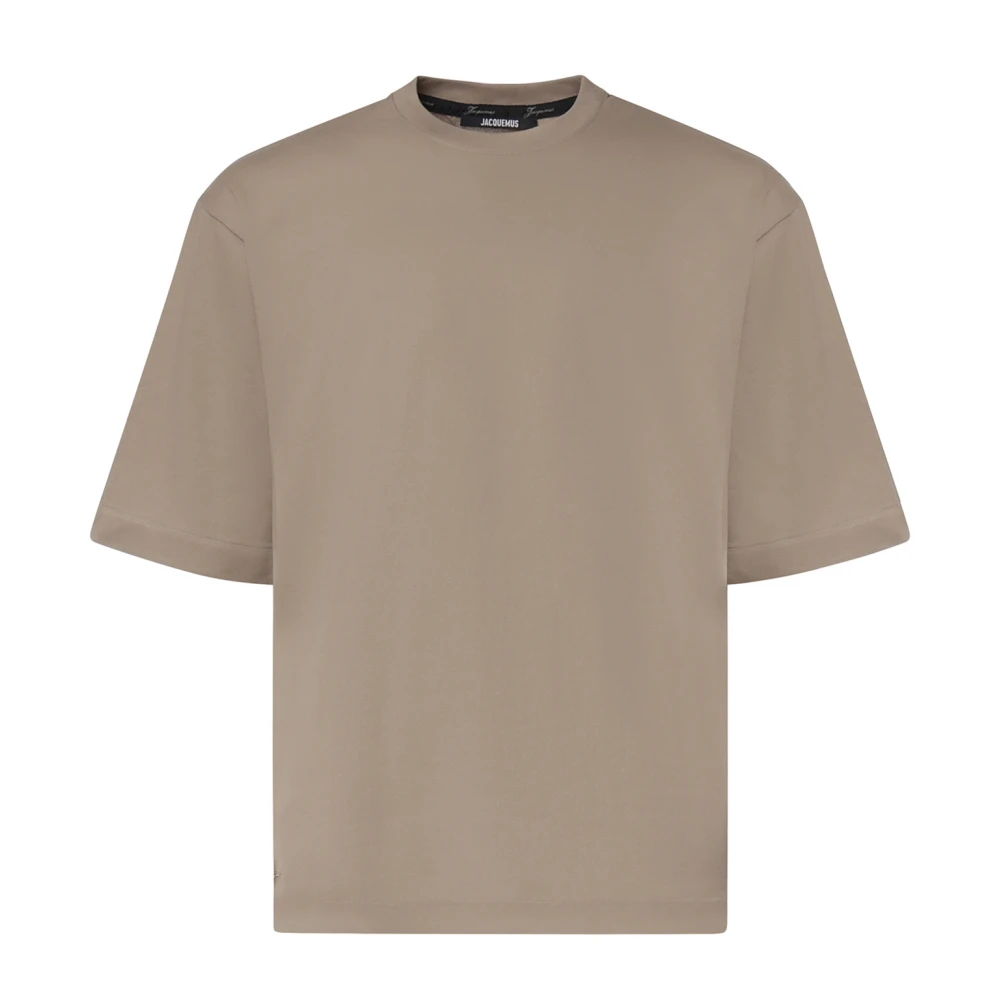 Jacquemus Uomo Beige - T-Shirt Rond Carré - Tops - L
