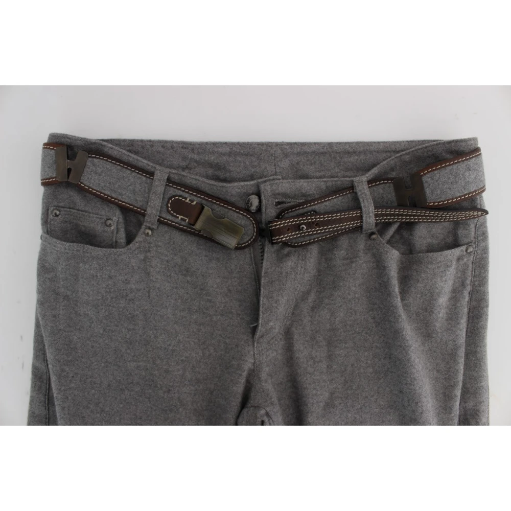 Ermanno Scervino Slim-fit Trousers Gray Dames