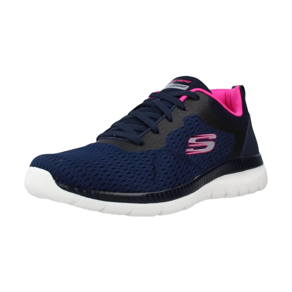 Skechers Bountiful Quick Path Dames Schoenen Blauw