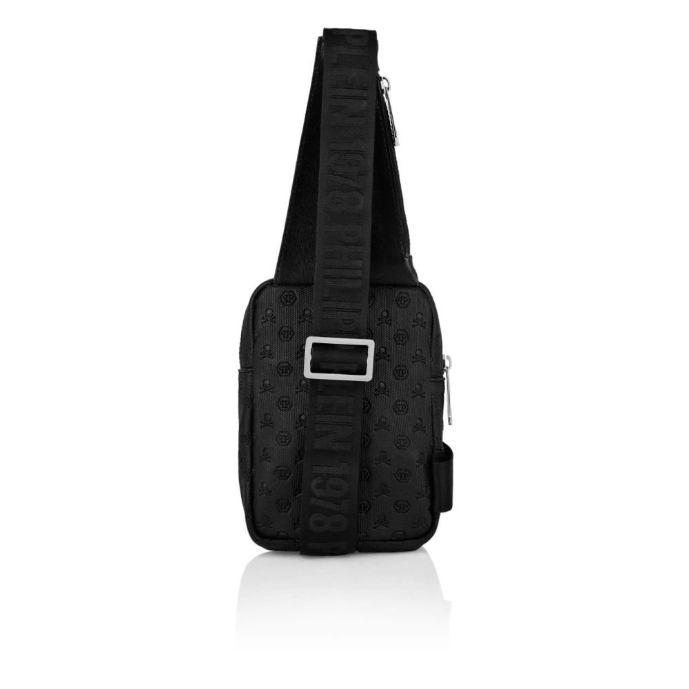 Philipp Plein Stijlvolle Crossbody Tas Black Heren