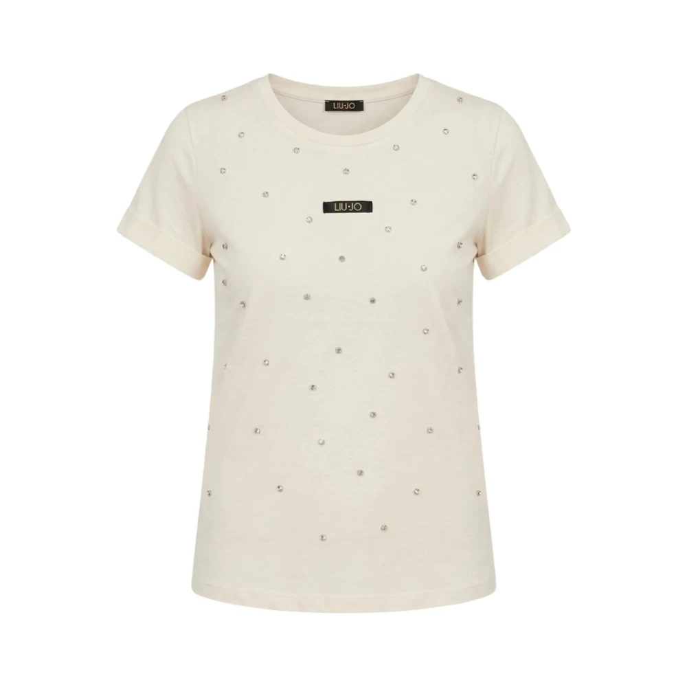 Liu Jo Vrouw Wit Tops Dames, Xl, T-Shirts