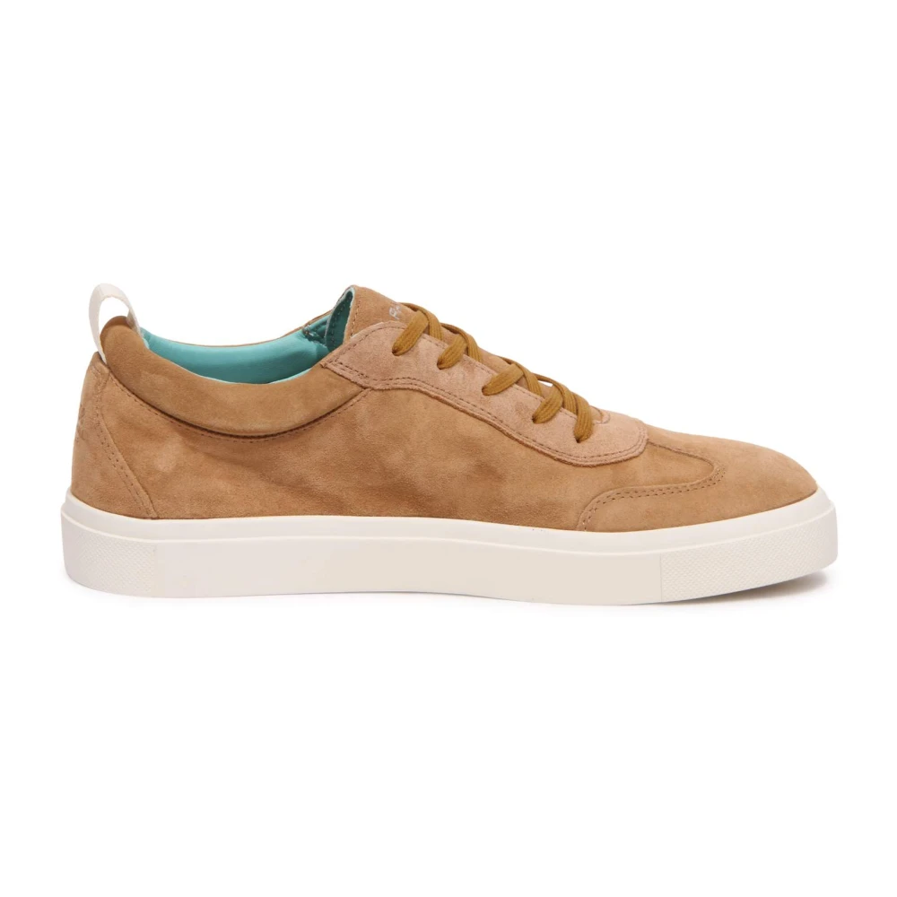 Panchic Suede Biscuit Burnt Veterschoenen Heren Schoenen Bruin