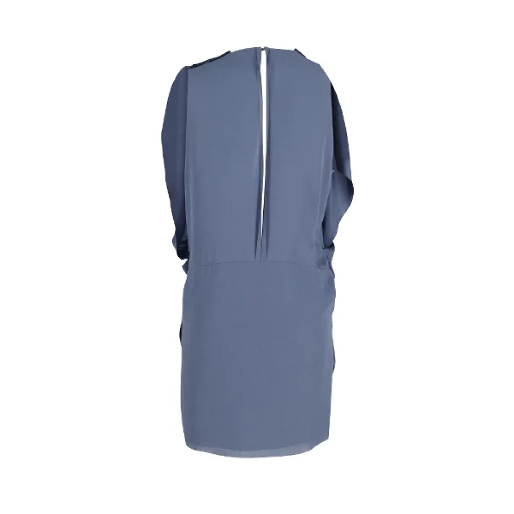 Acne Studios Pre-owned Polyester dresses Blue Dames