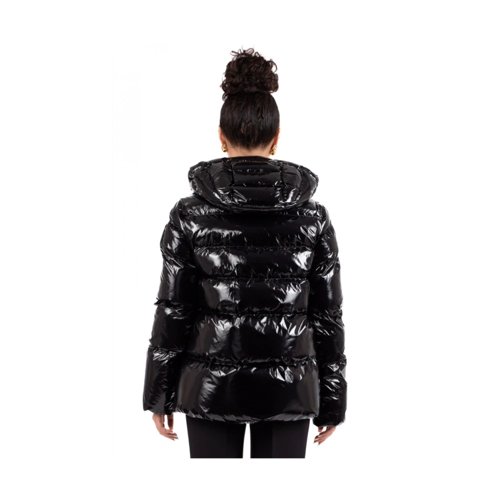 pinko Stijlvolle Caban voor Vrouwen Black Dames