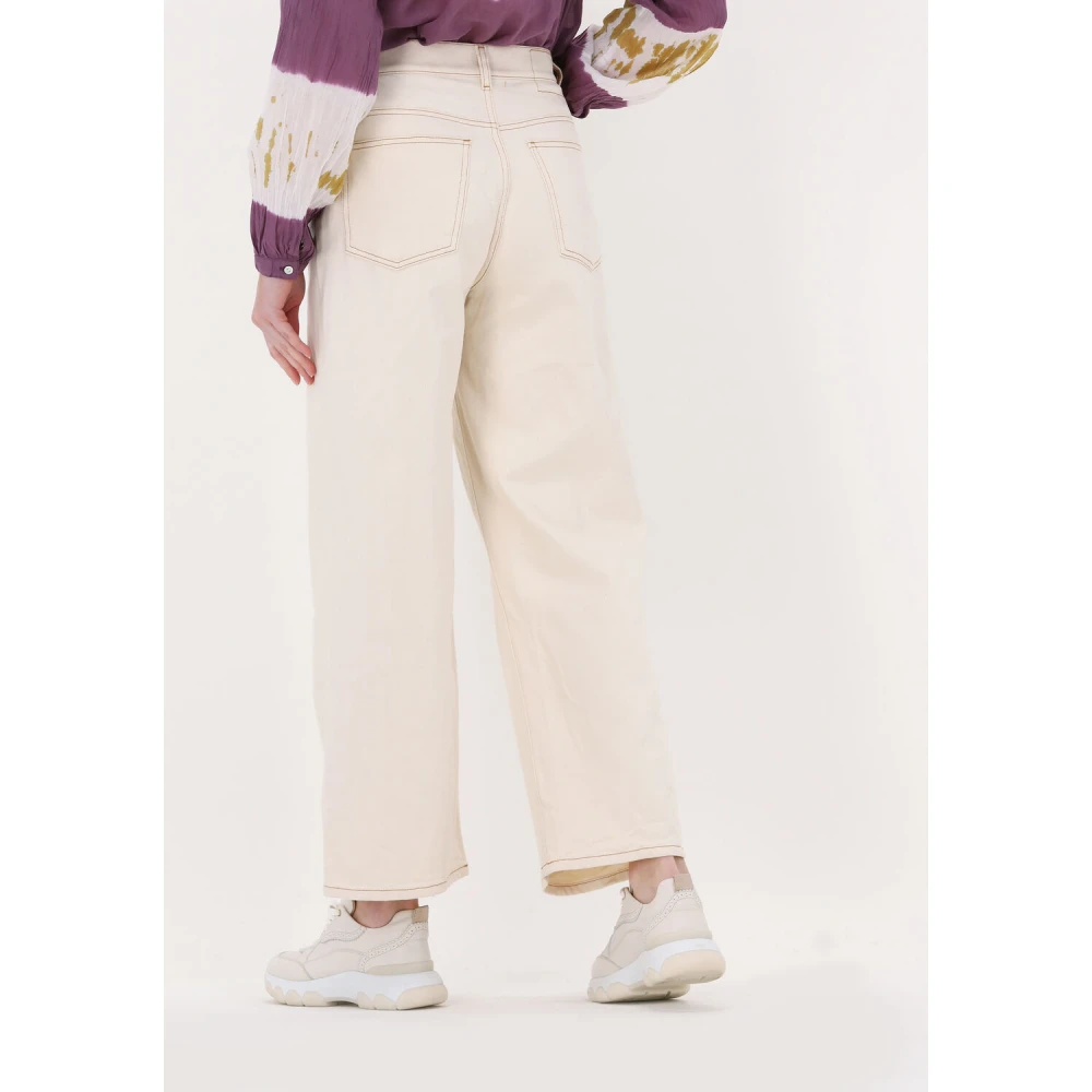 Diesel Wijde Jeans voor Dames 2000 Beige Dames