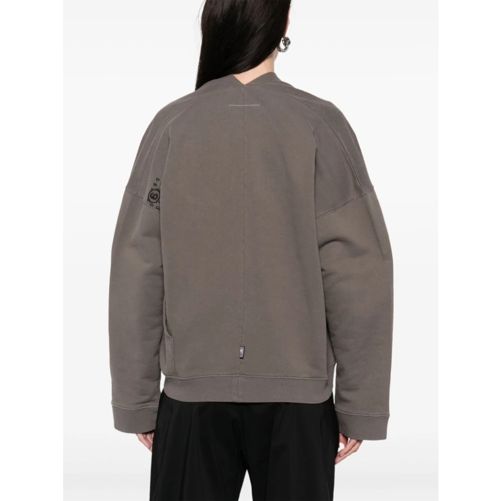 MM6 Maison Margiela Sweatshirt Brown Dames