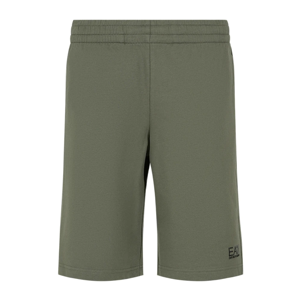 Emporio Armani EA7 Casual Shorts Green, Herr