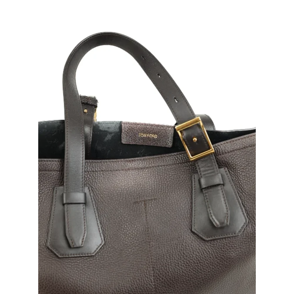 Tom Ford Pre-owned Leather shoulder-bags Brown Dames