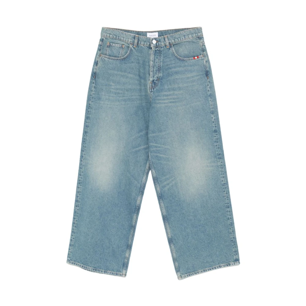 Amish Mannelijk Blauw Jeans Heren, W32, Denim, Huge Jeans