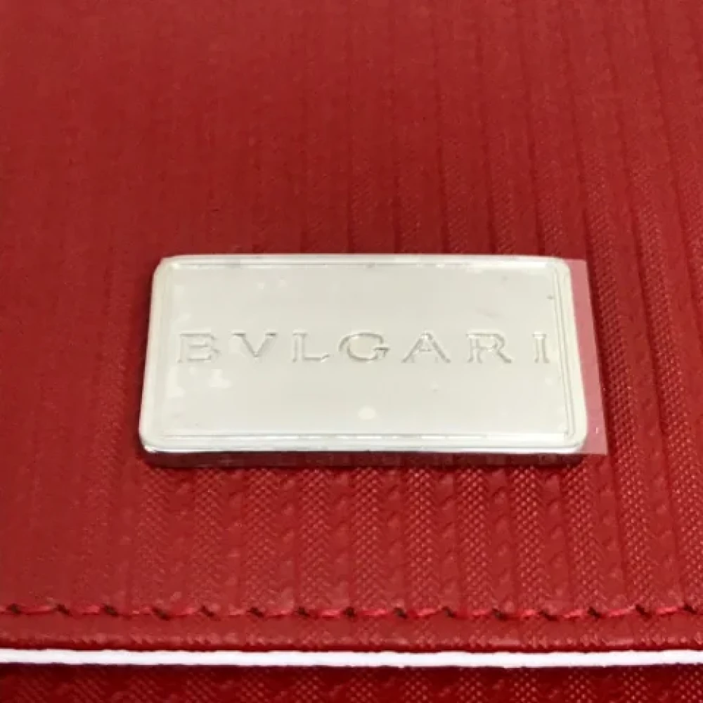 Bvlgari Vintage Pre-owned Fabric home-office Red Dames