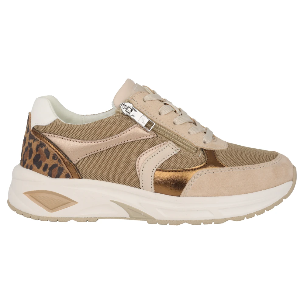 Waldläufer Wijde Sneakers in Dames Schoenen Beige