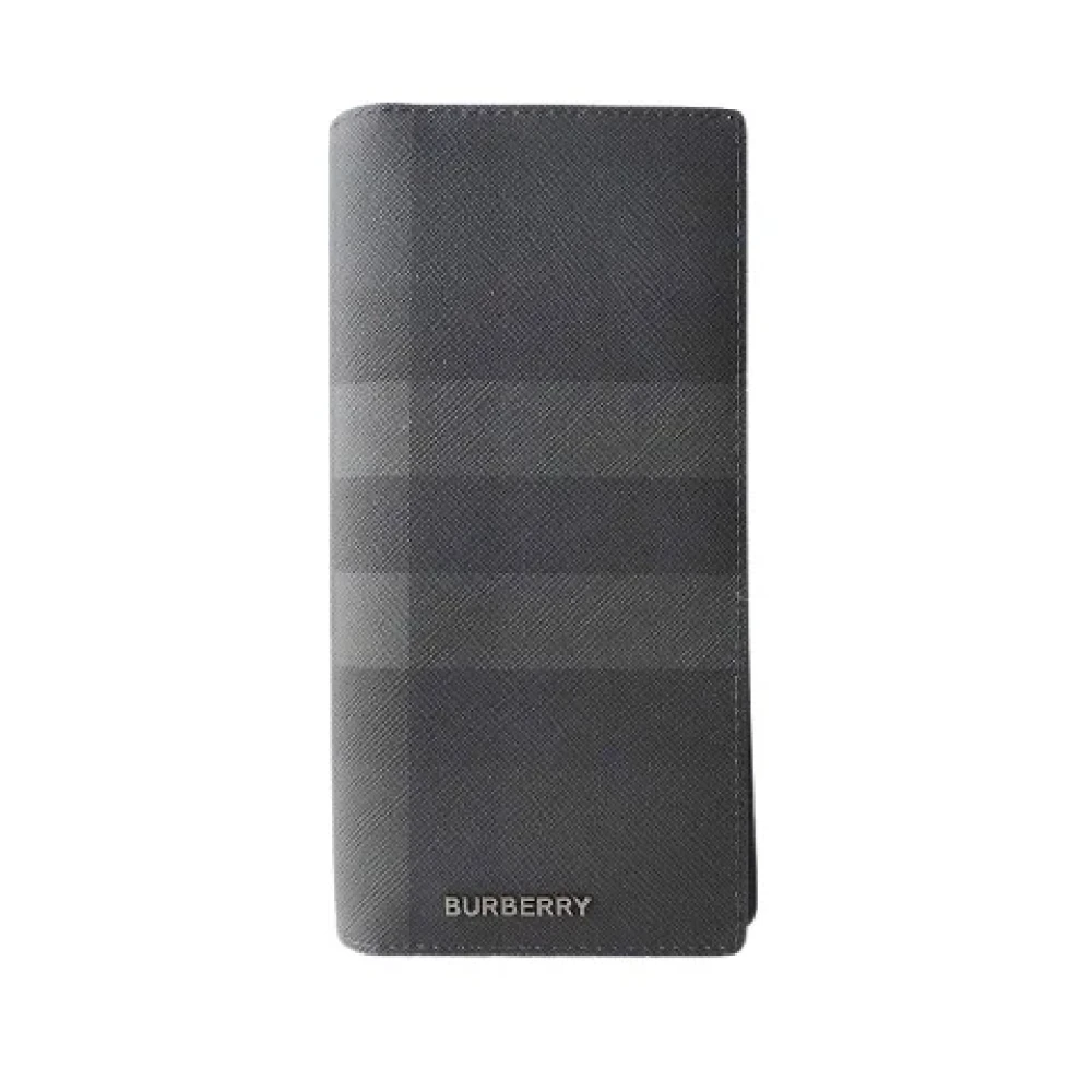 Burberry Vintage Pre-owned Canvas wallets Gray Dames