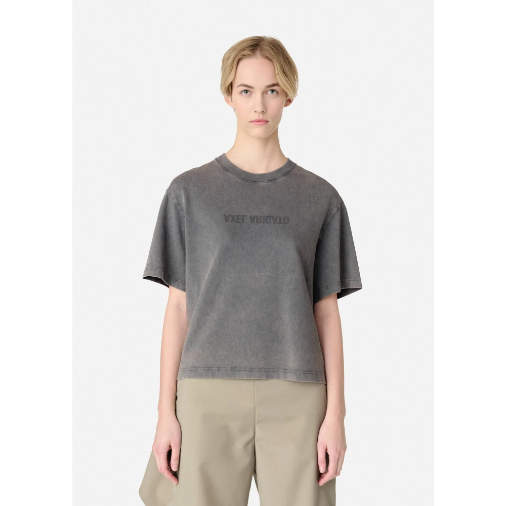 Axel Arigato Verdraai T-shirt Gray Dames