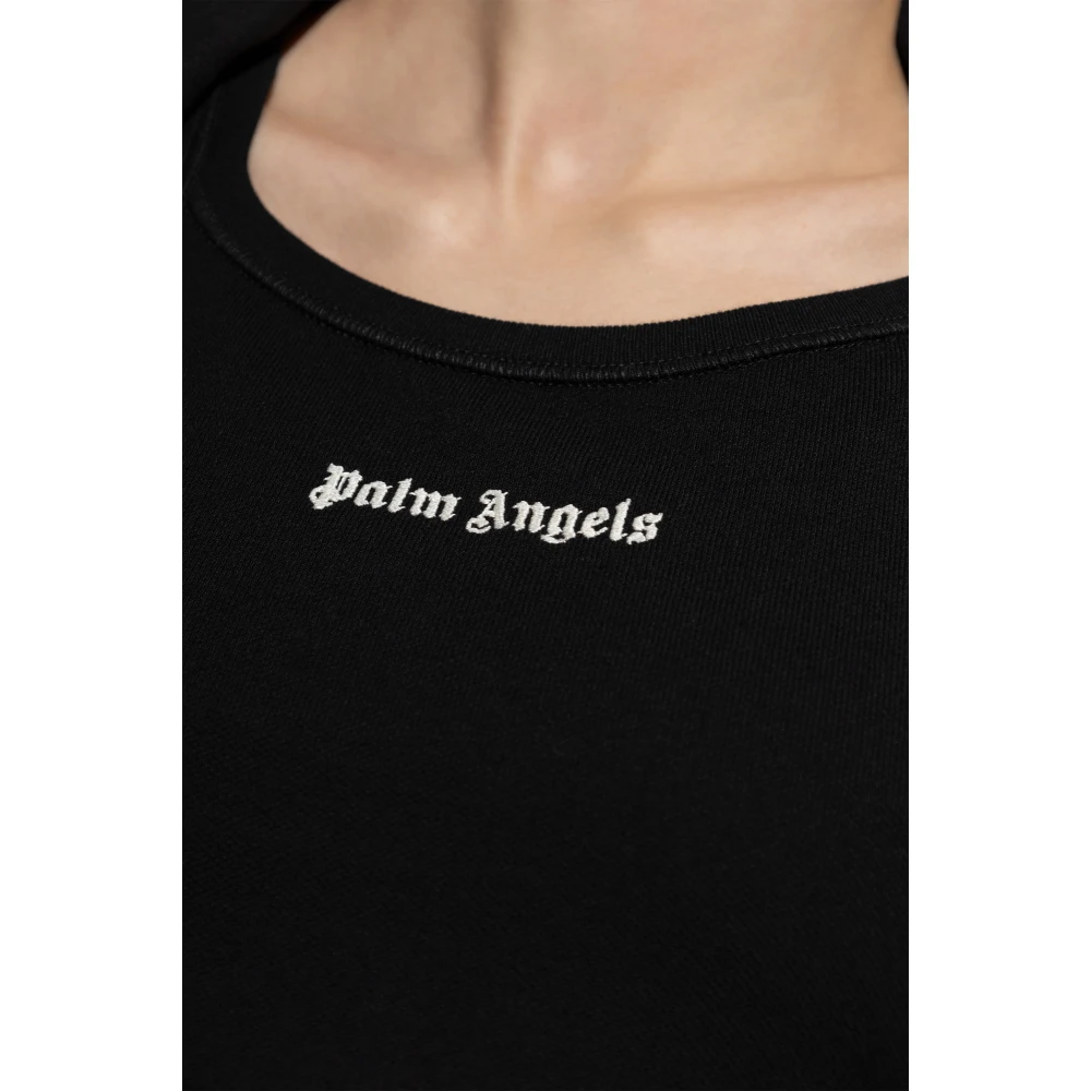 Palm Angels Strap Top Black Dames