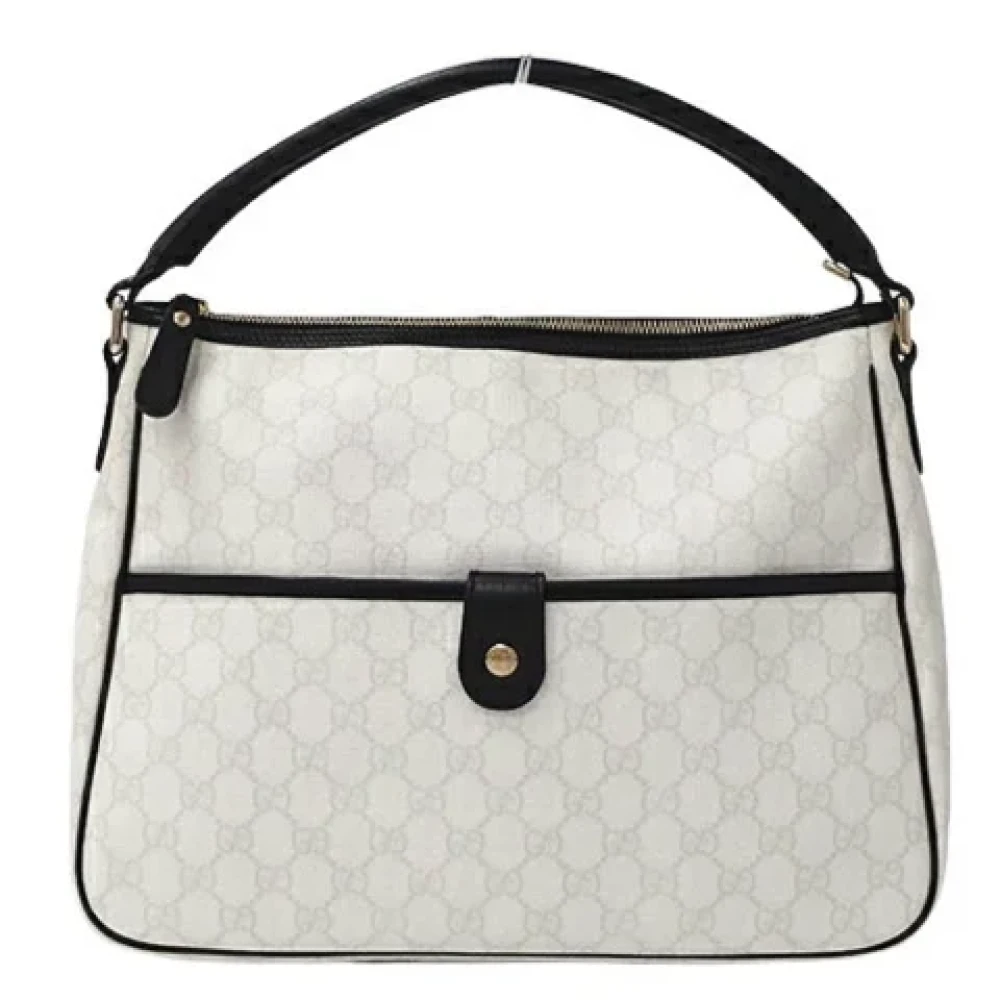 Gucci Vintage Pre-owned Fabric gucci-bags White Dames