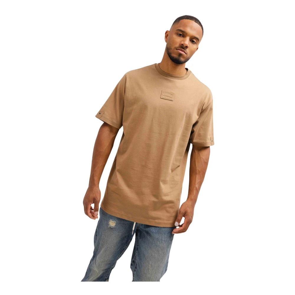 Iceberg Bruin 5D T-shirt Heren Brown Heren