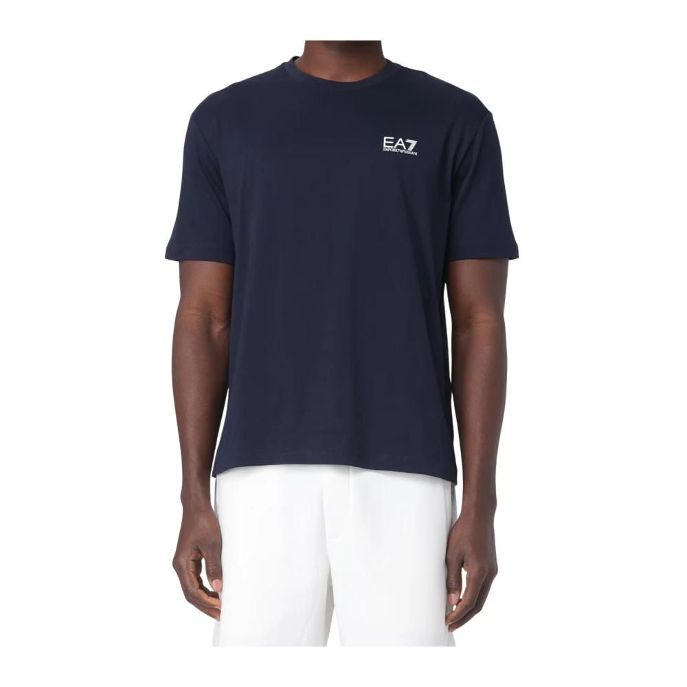 Emporio Armani Ea7 Uomo Blu Top, Xl, New,