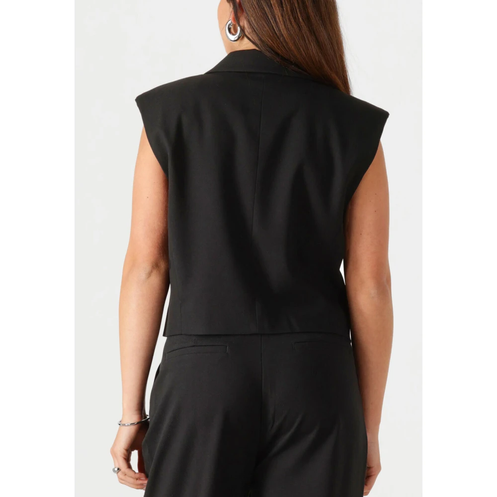 Copenhagen Muse Zwarte vest voor stijlvolle vrouwen Black Dames