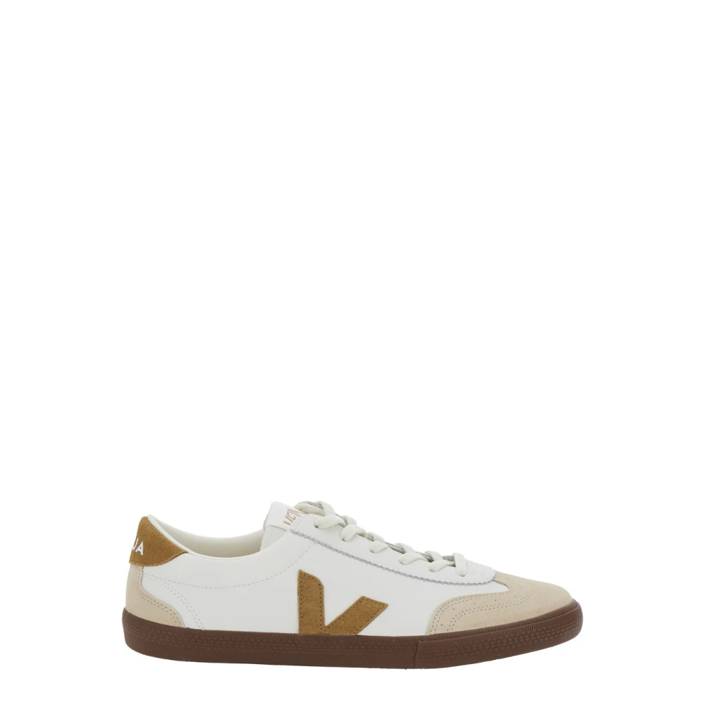 Veja Volley Leather Low Top Sneakers Heren Schoenen Wit