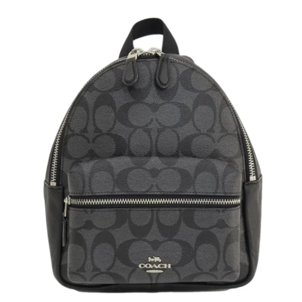 Coach Pre-owned Plastic shoulder-bags Black Dames