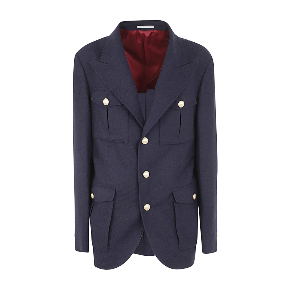 Jackets > Blazers - - Brunello Cucinelli - Modalova