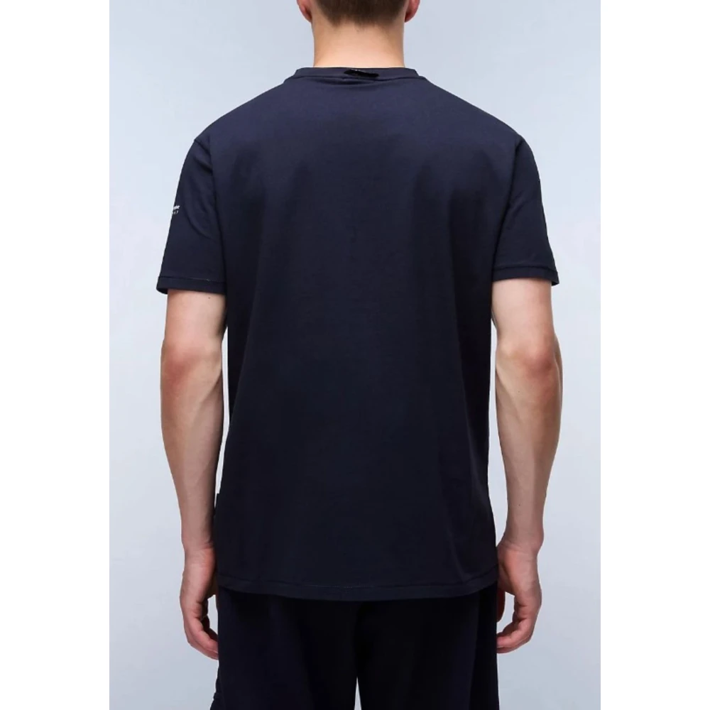 Napapijri Heren Logo T-shirt Blue Heren