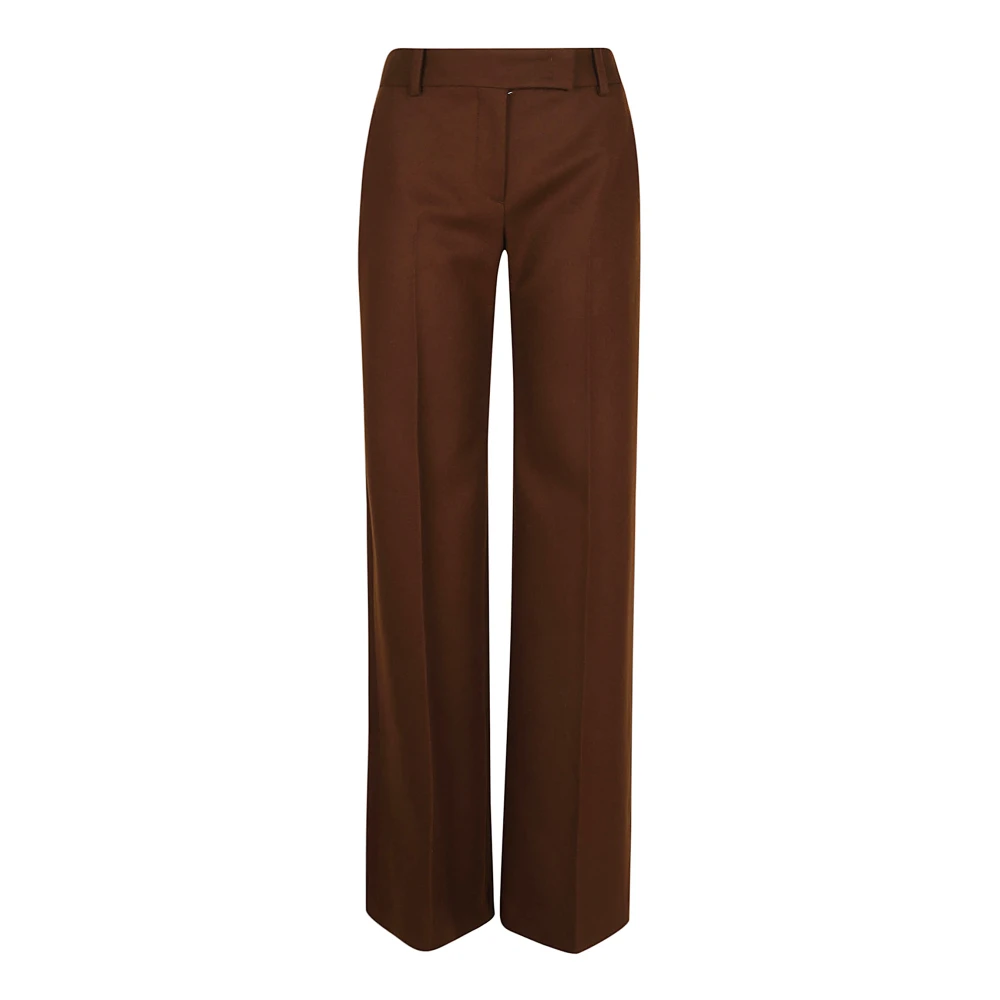 Ermanno Scervino Bruine Broek Herfst Winter Mode Brown Dames