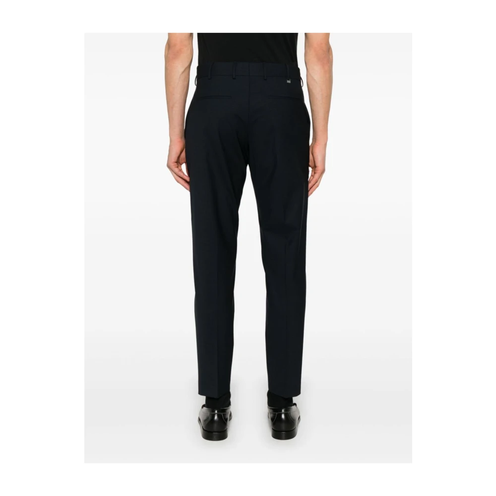 PT Torino Blauwe Broek met Verborgen Sluiting Blue Heren