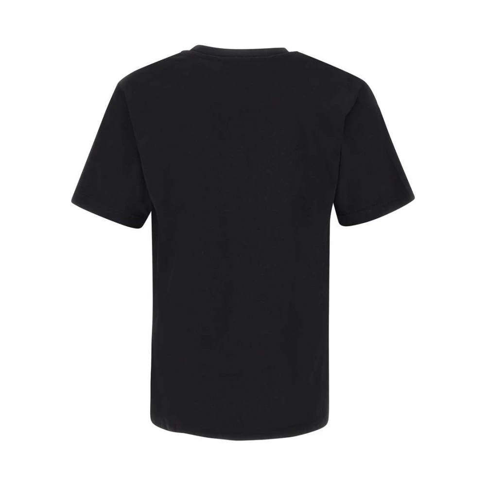 Iceberg Zwarte Heren T-shirt met Logo Print Black Heren