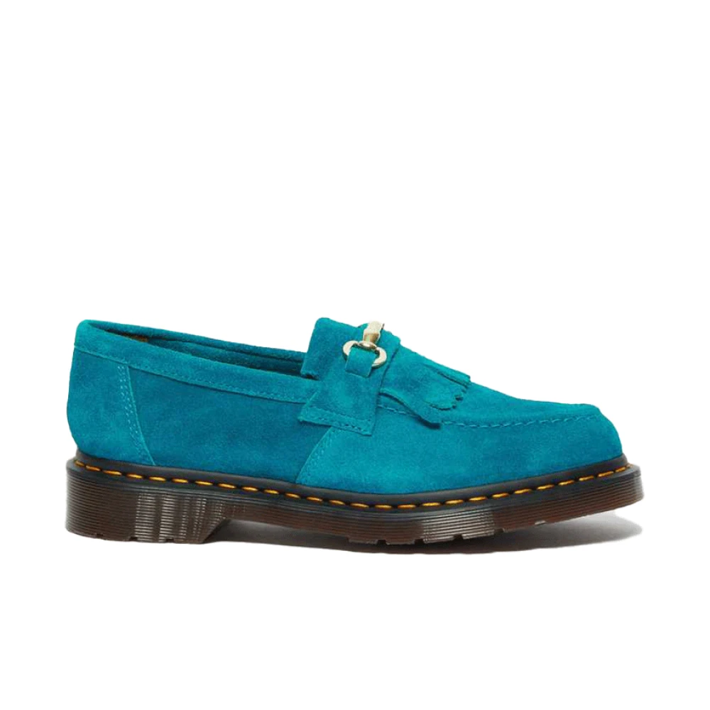 Dr. Martens Adrian Snaffle Loafer Desert Oasis Suede Blue, Herr