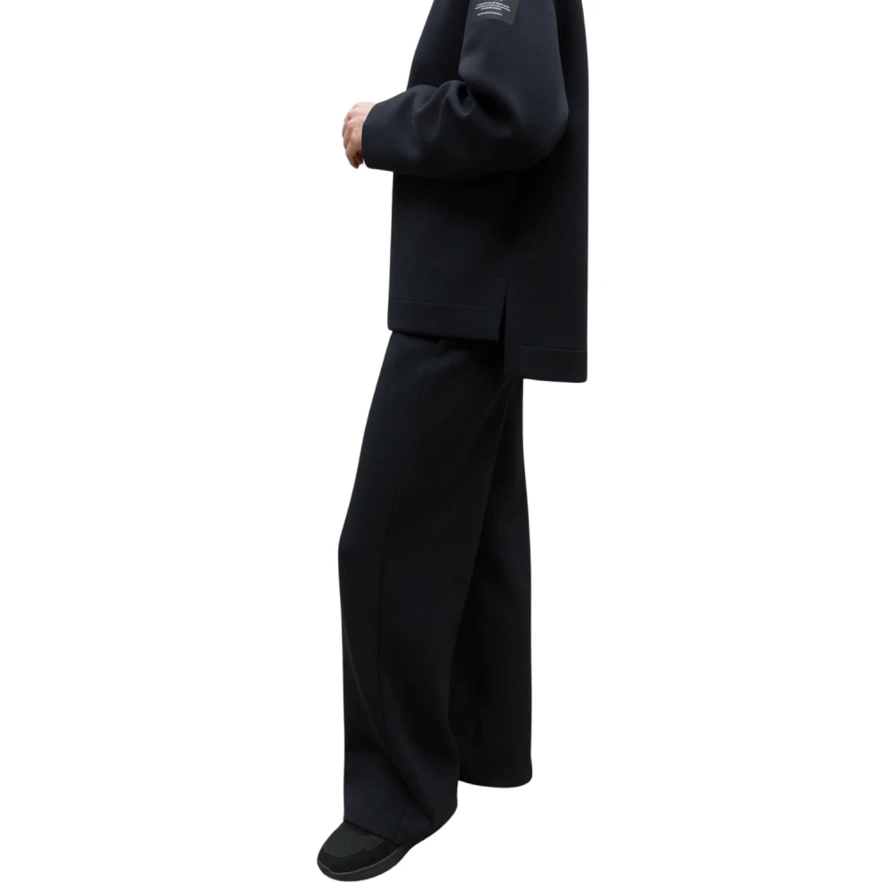 Ecoalf Zwarte sweatshirt voor vrouwen Black Dames