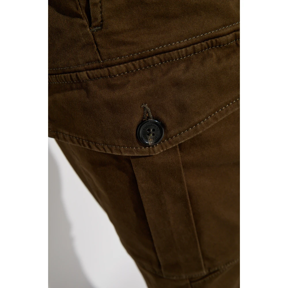 Dsquared2 Broek Cargo Brown Heren