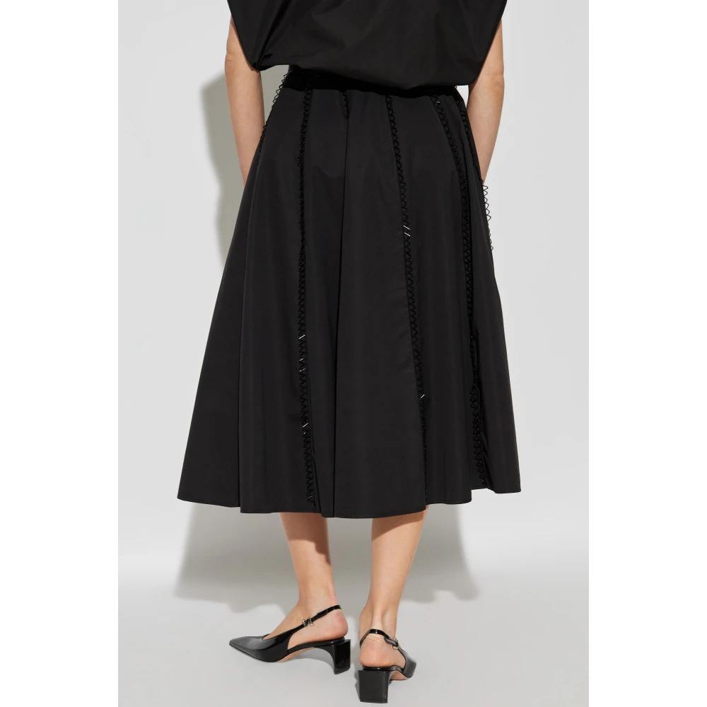 Fabiana Filippi Katoenen rok Black Dames