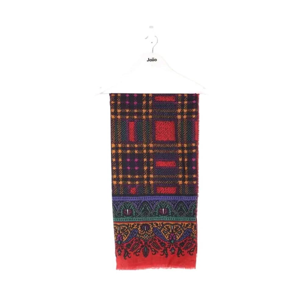 Dior Vintage Pre-owned Cotton scarves Multicolor Dames