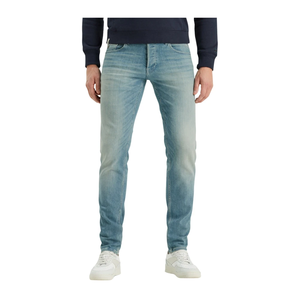 Cast Iron Jeans- CI Shiftback Tapered Faded Green Tone Blue Heren