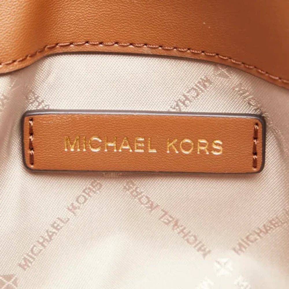 Michael Kors Pre-owned Leather shoulder-bags Brown Dames