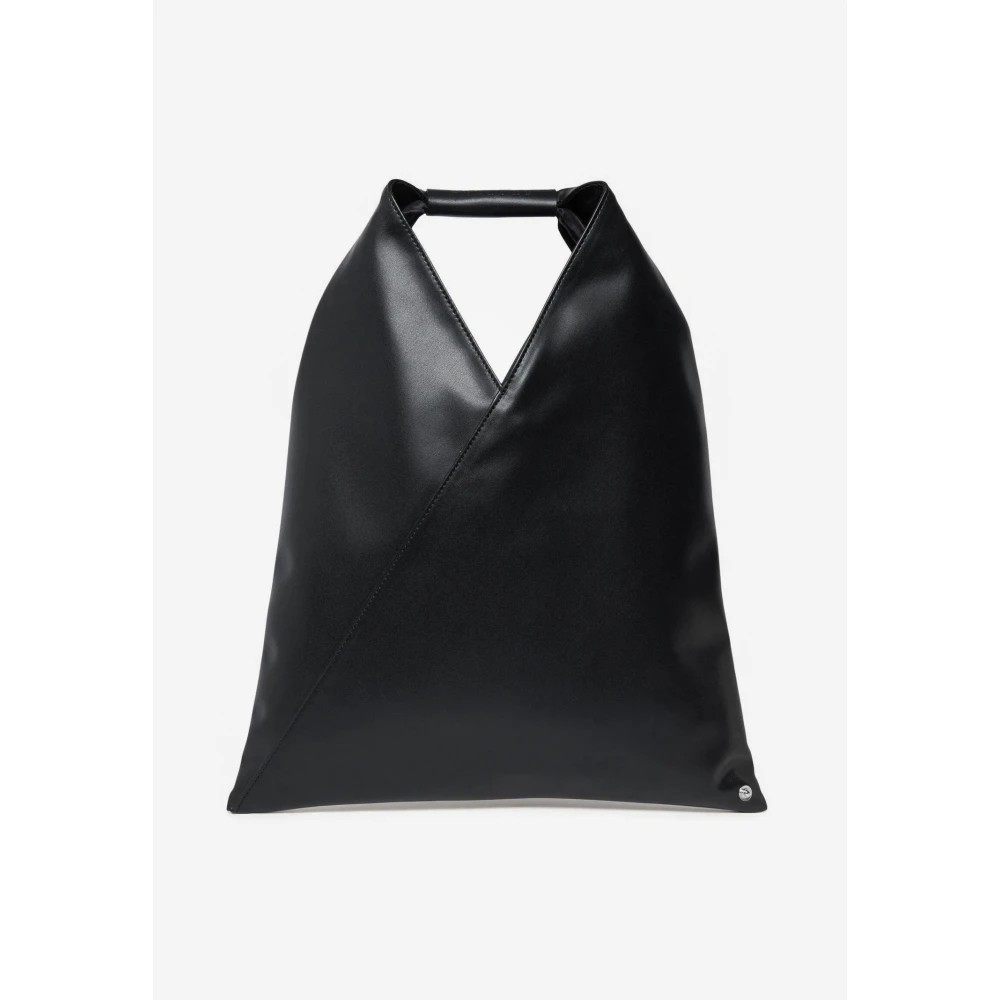 Maison Margiela Zwarte handtas met driehoekige silhouet Black Dames