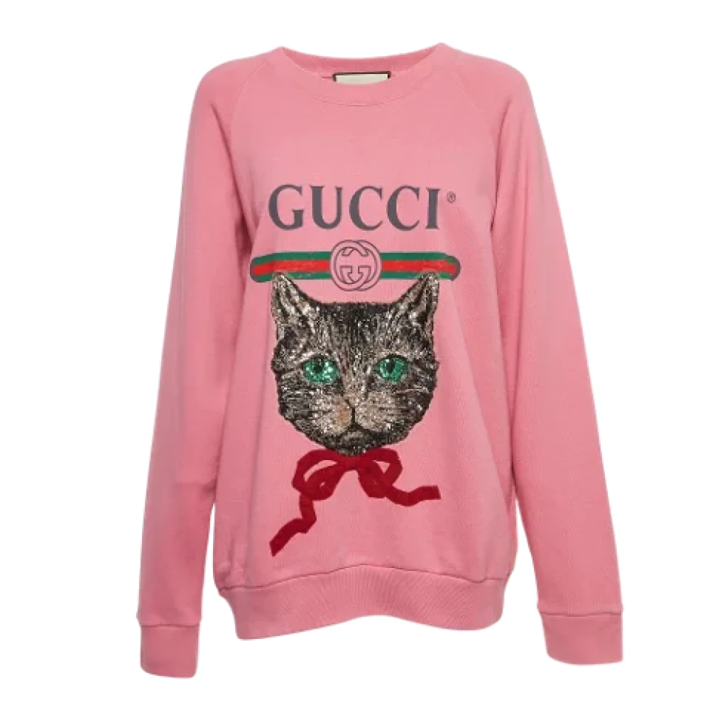 Gucci Vintage Pre-owned Knit tops Pink Dames