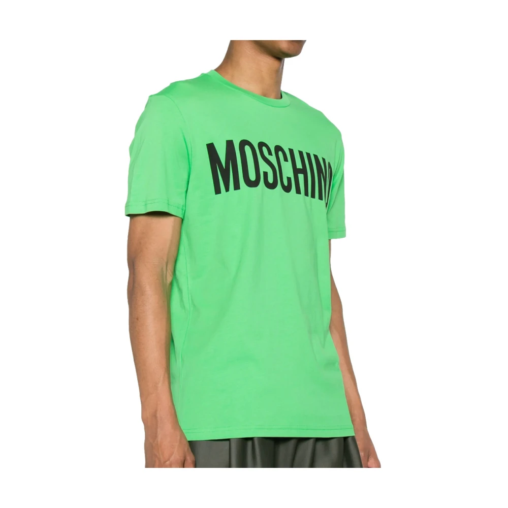 Moschino T-Shirts Green Heren