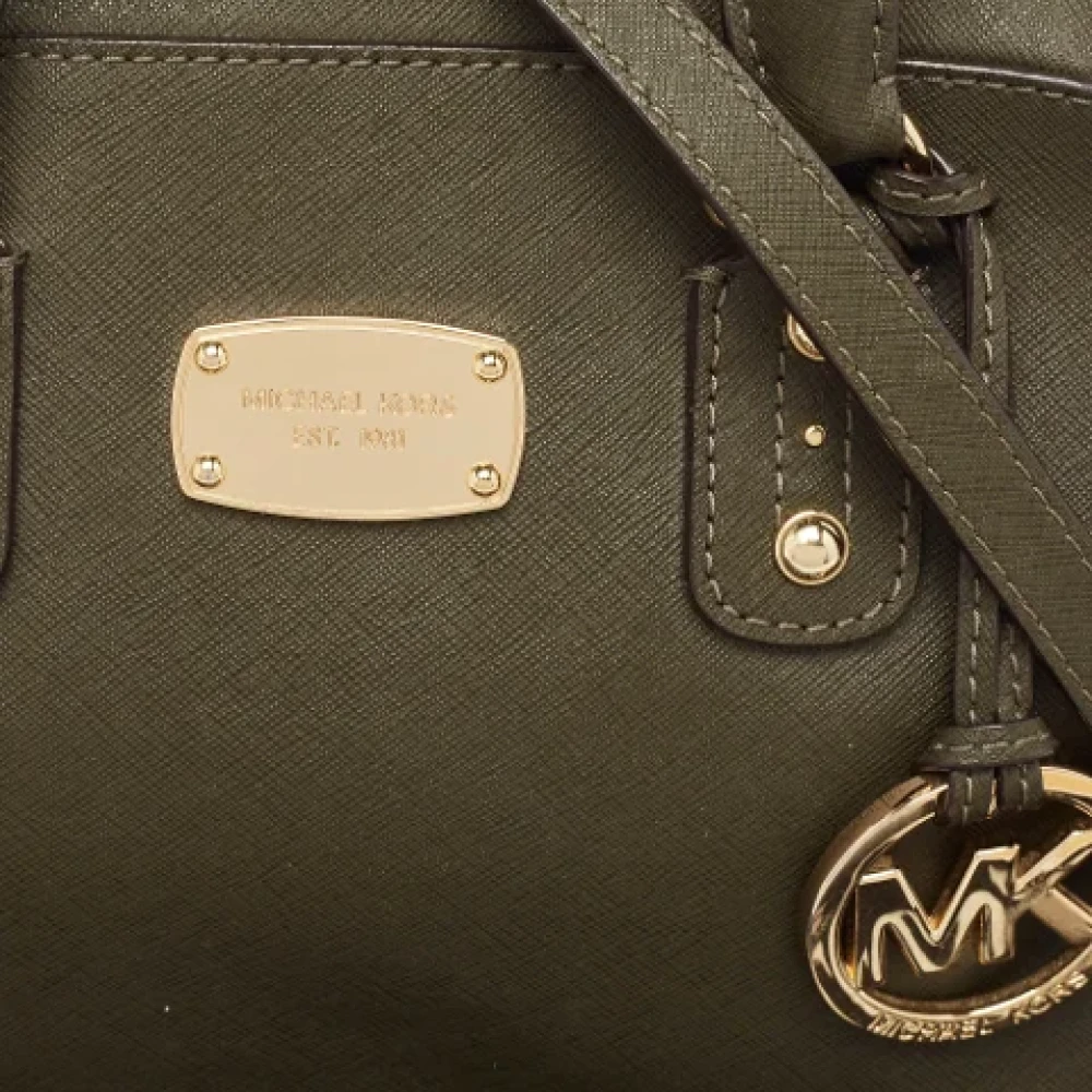 Michael Kors Pre-owned Leather handbags Green Dames