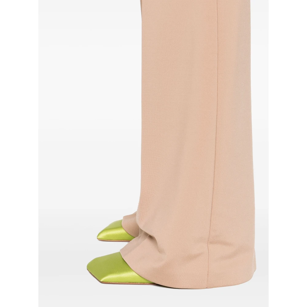 pinko Flare-fit Bruine Broek Brown Dames