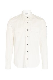 Klassiek Wit Katoenen Overhemd
