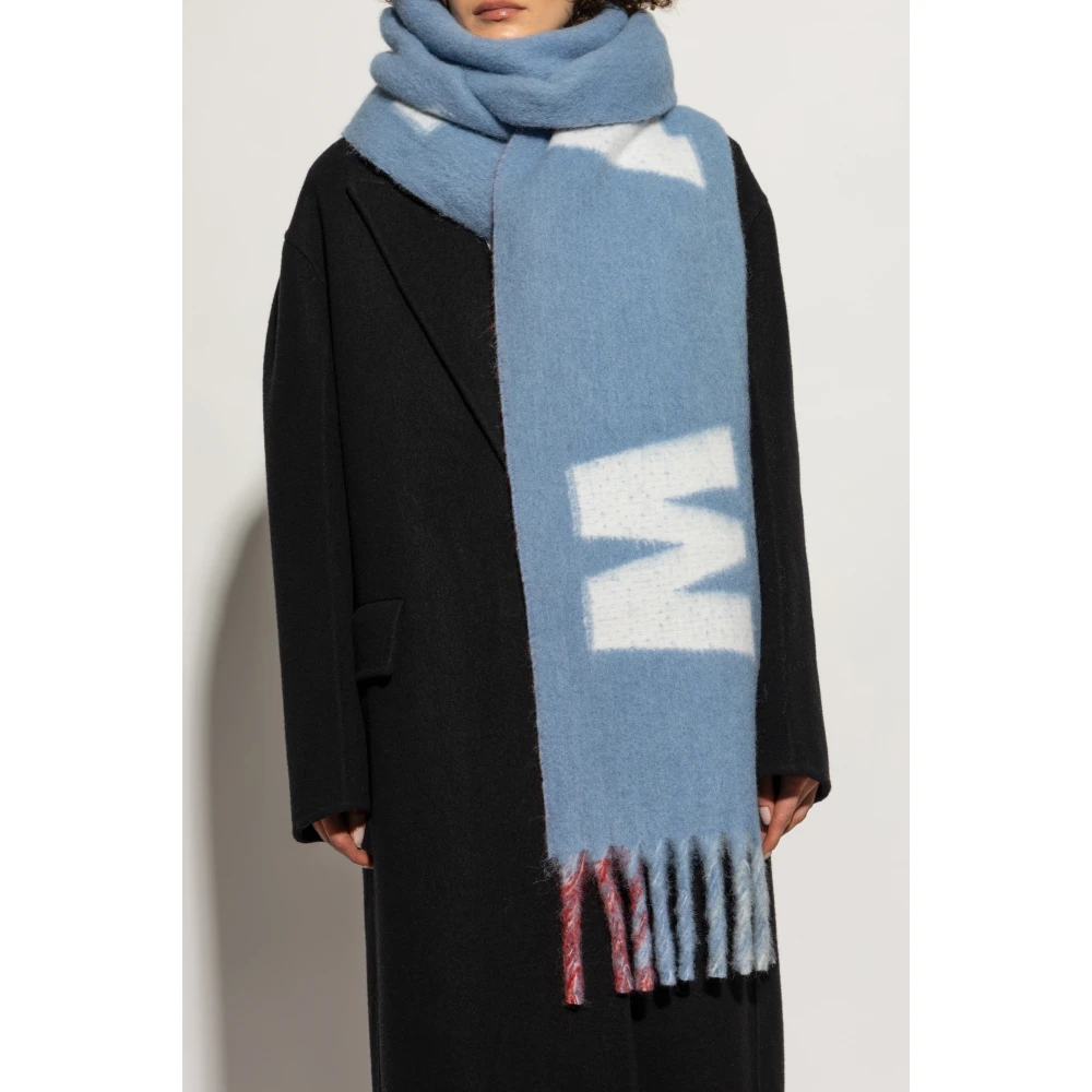 Marni Omkeerbare sjaal Blue Dames