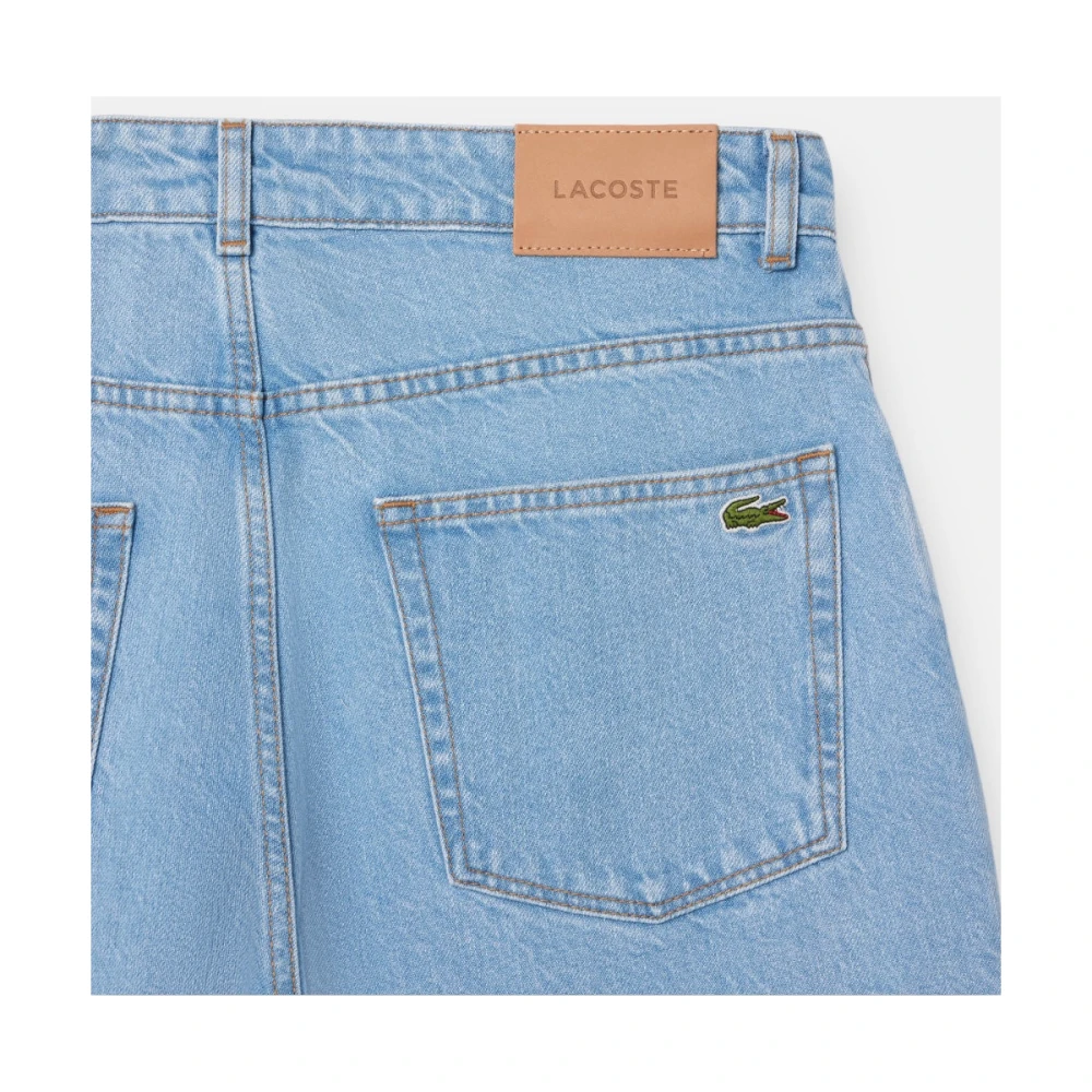 Lacoste Loszittende 5-Pocket Denim Jeans Blue Heren
