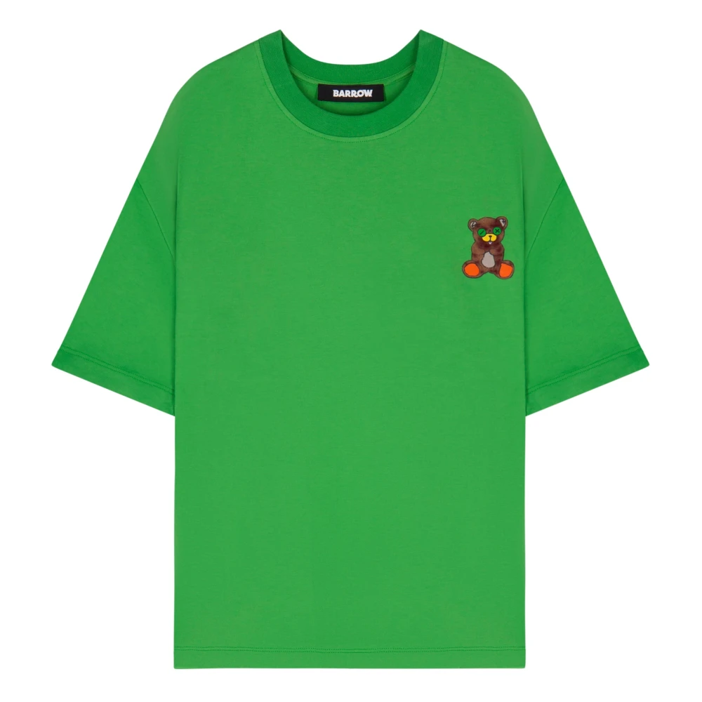 Barrow T-shirt Iconic Teddy Green Unisex